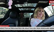 Big ass blonde daisy stone gets pounded by her passenger on hidden camera